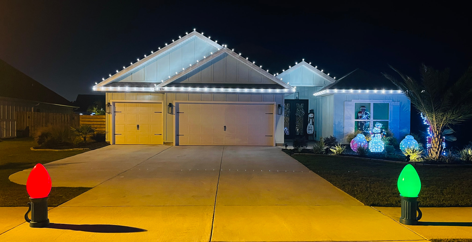 Christmas Light Installation
